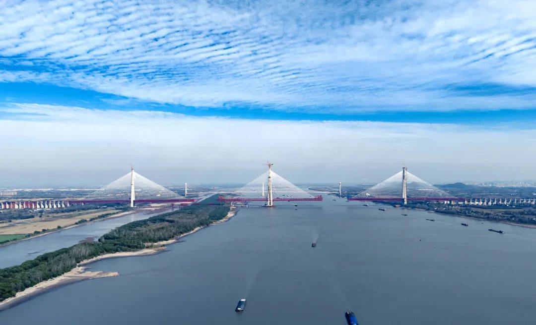 馬鞍山長江公鐵大橋,最新進展來了!